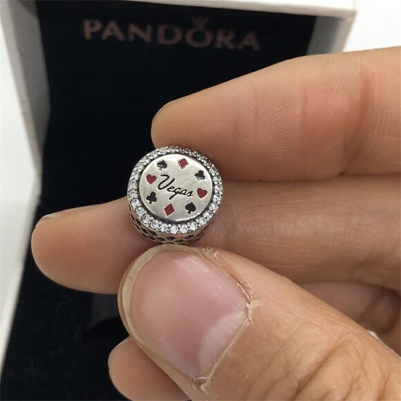 Pandora Jewelry - ✨🔥Pandora Vegas Player Bead charm Las Vegas Charm